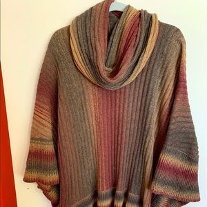 Dor Dor Couture bat wing cowl neck sweater.